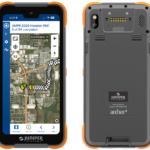 archer 4 rugged handheld field data collection device front and back